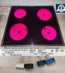 Privileg 55CAD42ZO 7Takt Kochfeld mit Schott Ceran Glaskeramik.2Jahre Garantie 