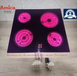 Amica PBP4VN000 Kochfeld mit Schott Ceran Glaskeramik & 2Jahren Garantie 