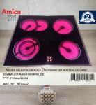 Neuwertiges Amica Hanseatic PG4VQ034 Kochfeld m. Schott Ceran Glaskeramik 
