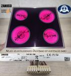 Zanussi ZK641X Kochfeld mit EuroKera� Glaskeramik . 7Takt. Mit 2Jahren Garantie 