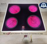 G�nkol TFA66-01Y Kochfeld mit Schott Ceran� Fl�che & IRCA Heizungen 2J. Garantie 