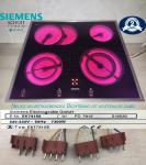 Siemens EKT731SE Kochfeld m.Schott Ceran� Fl�che EK74150 2x Zweikreis Version 