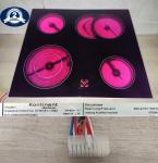 Kontinent EHE181-1HBZ Glaskeramik Kochfeld = Exquisit 2Jahre Garantie 