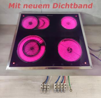Bauknecht EKV5460IN m. Schott Ceran Glaskeramik hnl. Whirlpool AKR105.Ikea Hob 422 