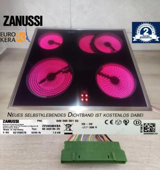 ZANUSSI ZEV6046XBA Kochfeld m.EuroKera Glaskeramik 60AAD65ZO . HiLight 