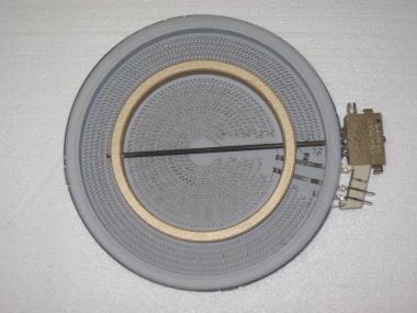 23cm EGO 10.51213.492 HiLight Zweikreis Heizelement Strahlheizkrper Heizung 
