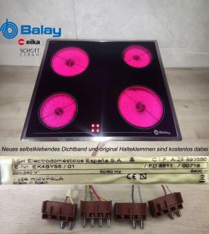Balay EK4BY56/01 BSH Kochfeld mit Schott Ceran Glaskeramik.Mit Gewhrleistung 