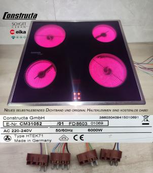 HTEK71 Kochfeld Constructa CM31052 M.Schott Ceran Glaskeramik 