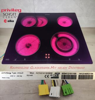 Privileg PCTOC141161NE m. Schott Ceran Glaskeramik hnl. PCTHR 6042NE 