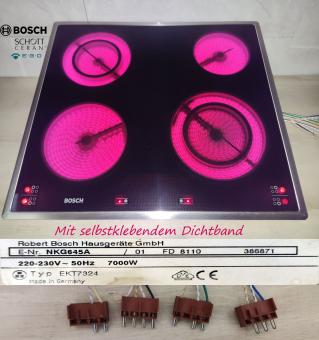 Bosch NKG645A HiLight Kochfeld mit Schott Ceran Glaskeramik.EKT7324. 