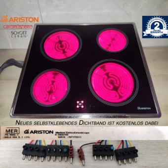 ARISTON V04 S. 1 IX Kochfeld m. Schott Ceran Glaskeramik .Mit 2Jahren Garantie 