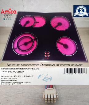 Amica PG4VQ034 Kochfeld m. Schott Ceran Glaskeramik & 2 Jahre Garantie 