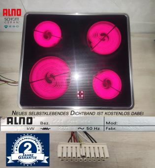 ALNO AME 2126KN Kochfeld mit Schott Ceran Glaskeramik. 2 Jahre Garantie 