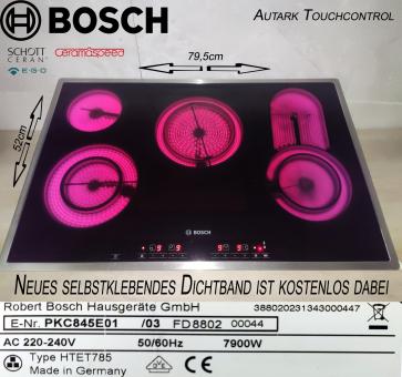 Bosch PKC845E01/03 Autark TouchControl Sensor Kochfeld Schott Ceran.M. Garantie 