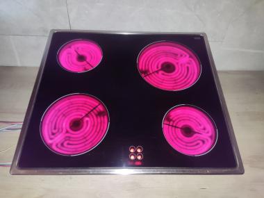 Amica PG4VN000 Kochfeld mit Schott Ceran Glaskeramik & 2Jahren Garantie 