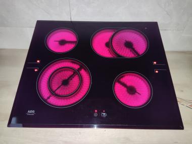 AEG 61302MF1 -n Frameless Kochfeld mit EuroKera Glaskeramik Mit 2J Garantie 