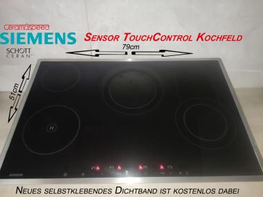 Siemens ETT7874 Autark TouchControl Sensor Kochfeld m. Schott Ceran Glaskeramik 