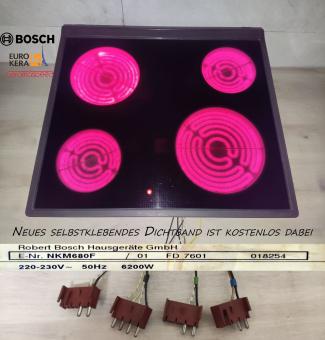 Bosch EKT712 Kochfeld m. EuroKera Glaskeramik.NKM680F.Mit Gewhrleistung 