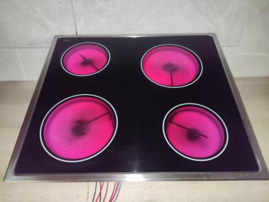 Beko EH9620XH Kochfeld mit Schott Ceran Glaskeramik.Edelstahl.+ 2J Garantie 