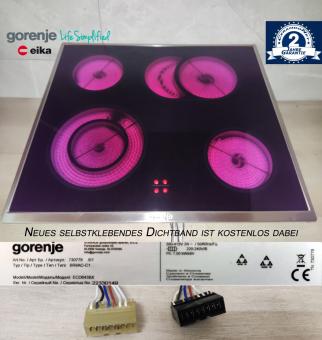 Gorenje ECD643BX Gorenje ECD643BX HiLight Glaskeramik Kochfeld BR6AC-C1 Edelstahl 2Jahre GarantieHiLight Glaskeramik Kochfeld BR6AC-C1 Edelstahl.2Jahre Garantie 