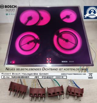 Bosch NKH635H01 Kochfeld m.Schott Ceran Glaskeramik HTEK73 Mit 2J Garantie 