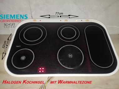 Siemens EKT865r Halogen Kochinsel m. Schott CERAN Glaskeramik 2J Garantie 
