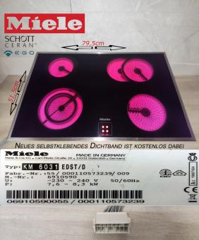 Miele KM6031 EDST Kochfeld mit Schott Ceran Glaskeramik.Inkl. 2Jahren Garantie 