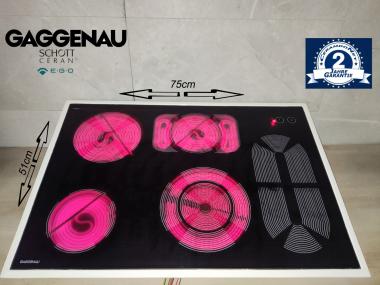 Gaggenau CK 084-125 Glaskeramik Kochfeld mit Warmhaltezone und 2Jahren Garantie 