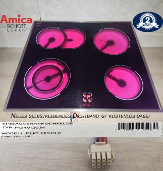 Amica PG4VQ034 EHC12513E Kochfeld mit Schott Ceran� Glaskeramik.Mit Garantie 