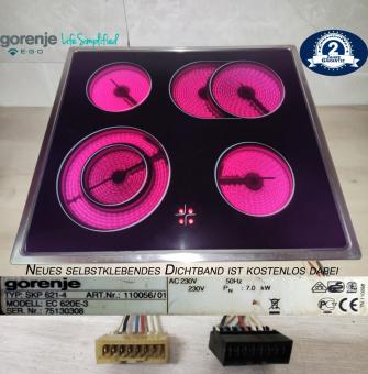 Gorenje SKP621-4 Glaskeramik Kochfeld EC620E-3 Mit 2J Garantie 