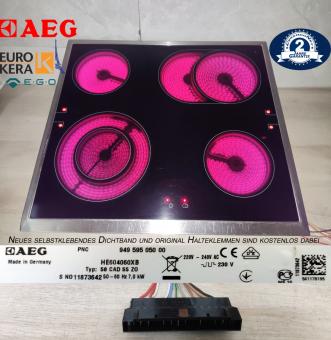 AEG HE604060XB Kochfeld m.EuroKera� Glaskeramik 58CAD55ZO.2Jahre Garantie 