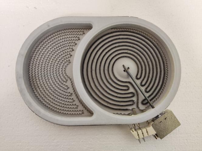 EGO 10.57414.652  HiLight Br�terzone Strahlheizk�rper 28,5cm x 19cm Heizung 