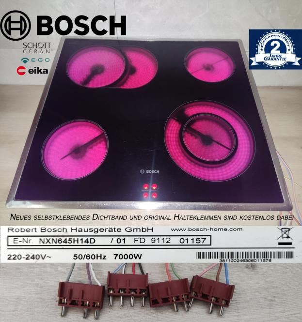 Bosch NXN645H14D HiLight Kochfeld m.Schott Ceran® Glaskeramik.HT5EK60E.Garantie