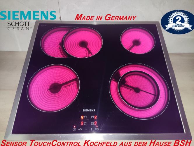 Siemens ET645HN17E Autark TouchControl Sensor Kochfeld m.Schott Ceran� Fl�che 
