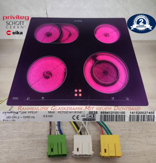Privileg PCTOC141161NE m. Schott Ceran� Glaskeramik ≅ PCTHR 6042NE Rahmenlos 